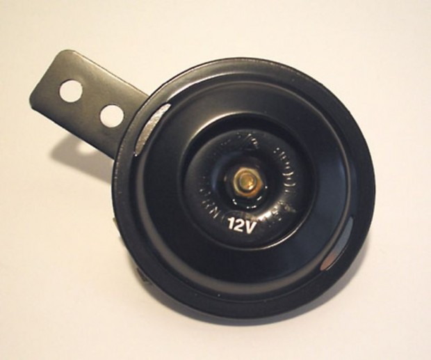 HIGHSIDER okos kürt, 12V, fekete, átmérő: 70 mm, 100 dB, E-jelölés
