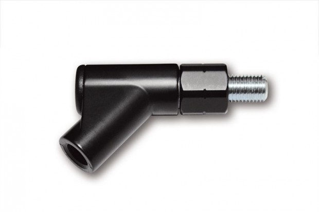 HIGHSIDER okos tükör adapter M10x1,25, bal menetes, fekete