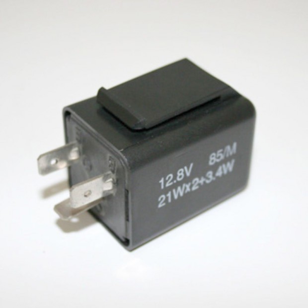 HIGHSIDER okos villogó relé, 3 pólusú elektronikus 12 V