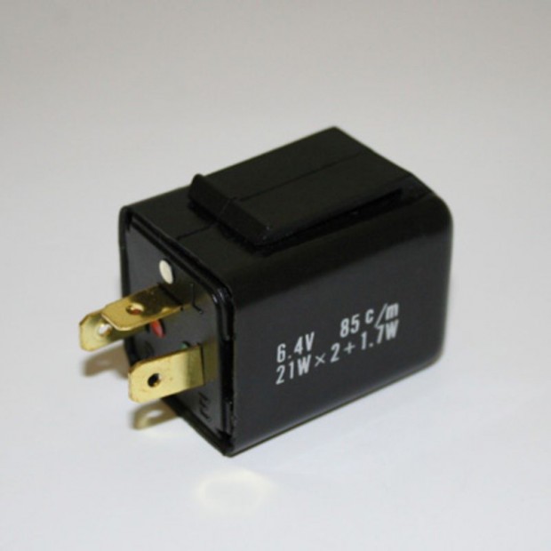 HIGHSIDER okos villogó relé, 3 pólusú elektronikus 6 V