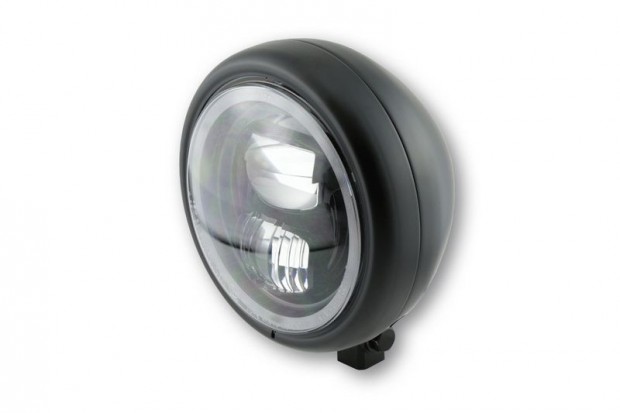 HIGHSIDER pro 5 3/4 colos Pecos Type 7 LED fnyszr, matt fekete, hel