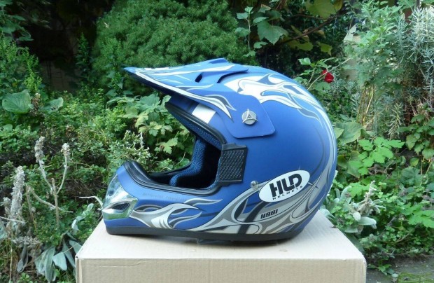 HLD bukósisak enduro krossz motor bukó sisak M 57 58 méret 56 S