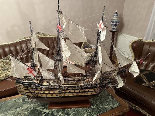 HMS Victory haj makett antik