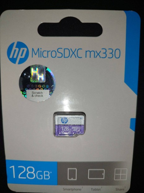 HP 128GB Microsd XC class10 U3 V30 SD memriakrtya