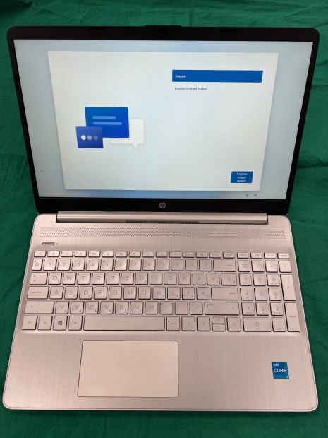 HP 15s i3 11.gen 8gb 512gb ssd laptop