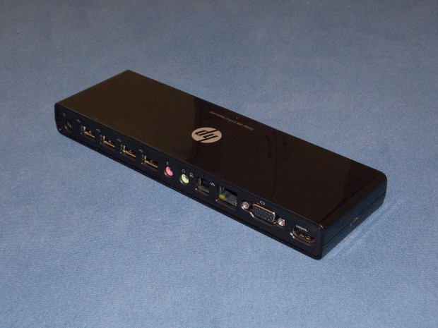 HP 2005pr notebook dokkol, porttbbszrz USB, HDMI, VGA, RJ45, Mic