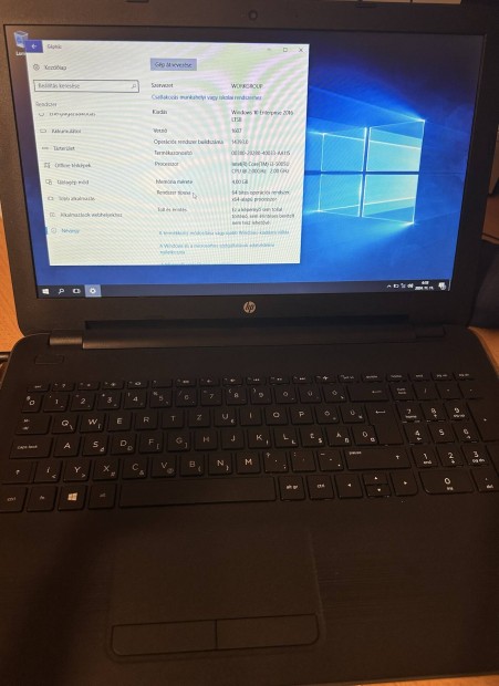 HP 250 G5 laptop, i3 5005U, 4gb RAM, 500gbhdd