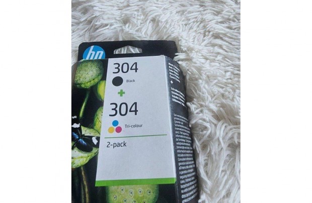 HP 3JB05AE NO.304 Fekete+Sznes Eredeti Tintapatron Multipack