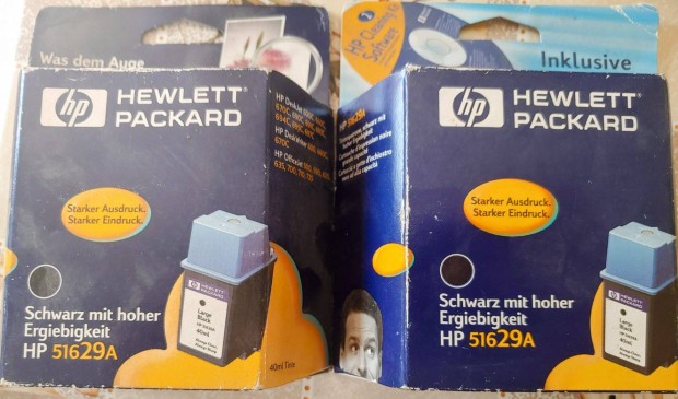 HP 51629A fekete tintapatron 2db