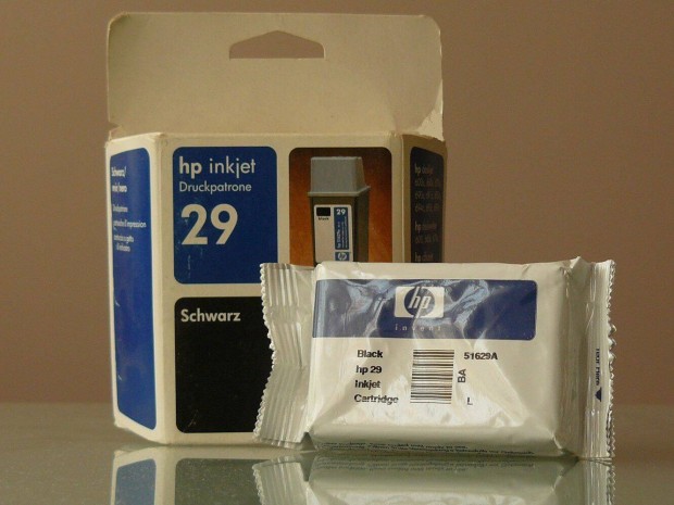 HP 51629A fekete tintapatron, Hp 51629A ; Hp 51629 ; Hp 29 = 1500.-Ft