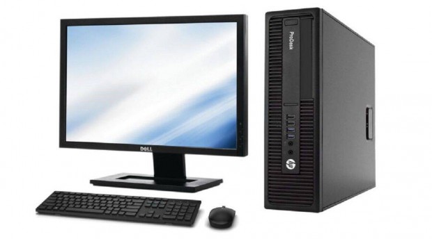HP 600 G1 számítógép 4. gen. Pentium G3220 8G/120SSD+19" Wide LCD+Win