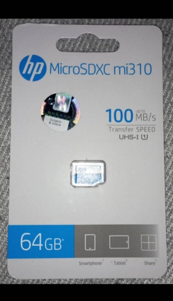 HP 64 GB micro sd krtya