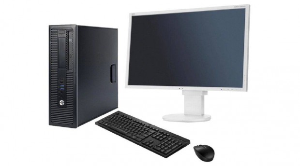 HP 800 G1 csomag i5-4570 8G/240SSD+ 22" LED LCD Monitor+Win