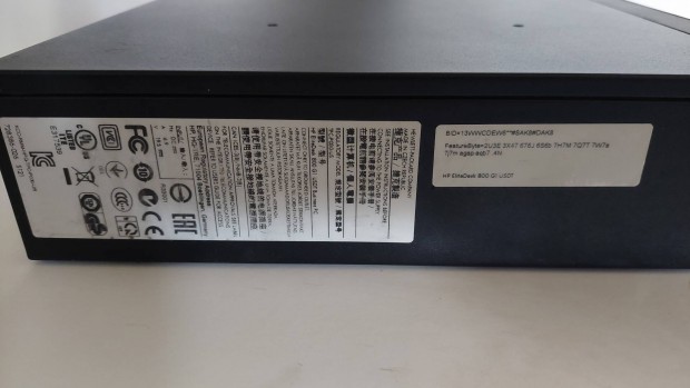 HP 800 g1 mini pc - i3 4gen. 8gb, 120gb, dvd-író!