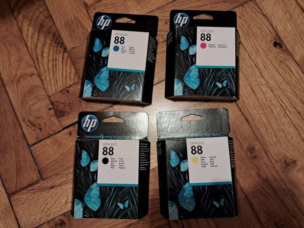 HP 88, Canon BCI 3-eBK tintapatron eredeti nyomtat patron Cyan Magent