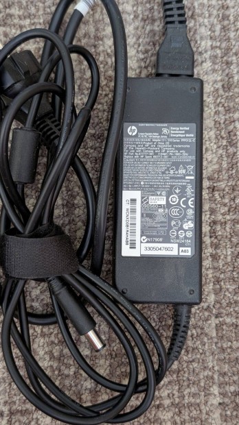HP 90W-os notebook töltő, centerpin-es (7.4x5mm), 19,5V 4.62A