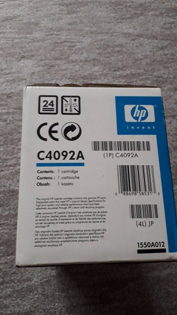 HP 92A nyomtat toner