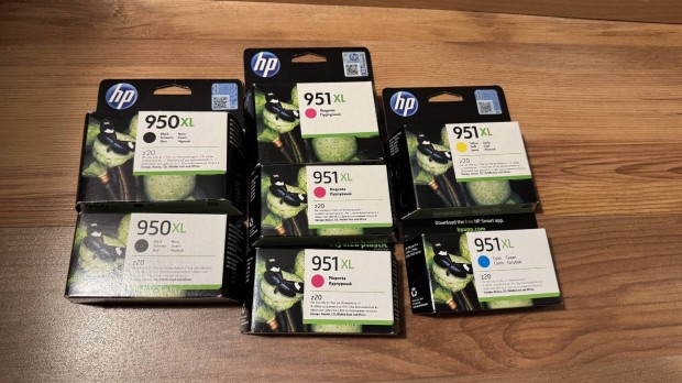 HP 950 / 951 fekete /színes, nyomtatópatron, bontatlan, új