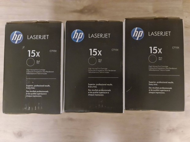 HP C7115X no.15X toner 3db