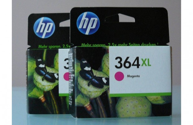 HP CB324 eredeti tintapatron, Hp 364, HP 364XL ; 364 XL = 5080-Ft