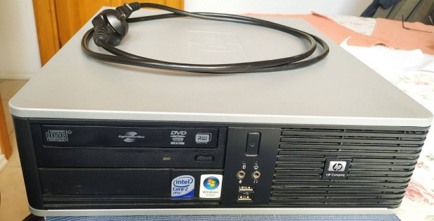 HP Compaq DC 7800 asztali PC: Windows 7, 2 GB RAM, 2,66 GHz