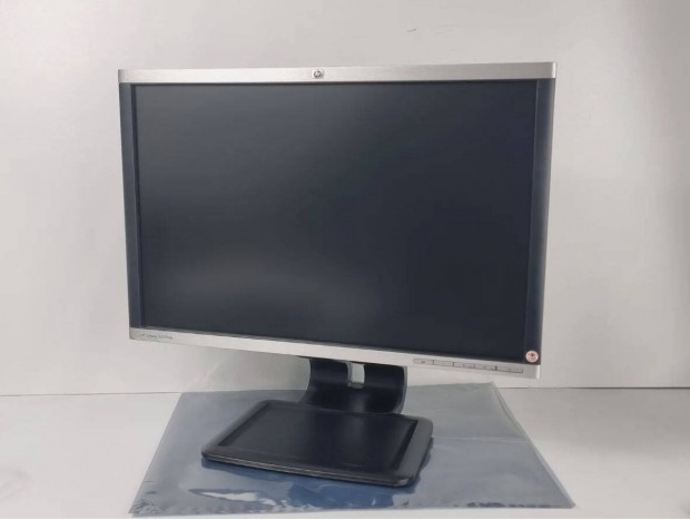 HP Compaq LA2205wg 22" hvelykes monitor 1680x1050 DP DVI VGA fekete
