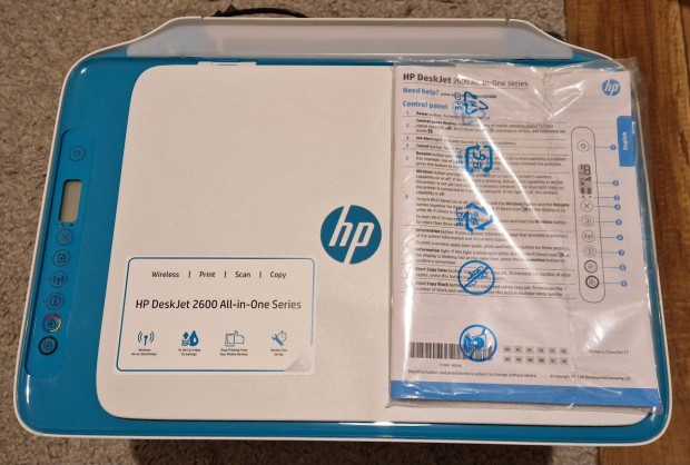 HP Deskjet 2632 MFP színes tintasugaras multifunkciós nyomtató