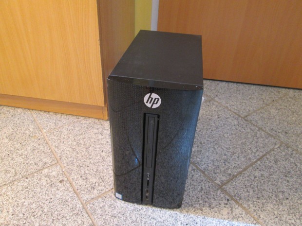 HP Desktop asztali PC, wifi, i3 6100T, 4 GB., 3 TB., Radeon R5 320