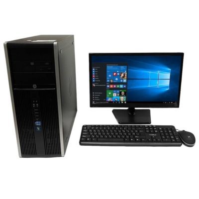 HP Elite 8300 Core I3 3220 4x3300MT/8GB/120 SSD + 20"Wide LCD+ Win