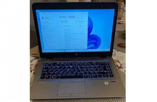 HP Elitebook 840 G3 | magyar billenty | j akksi