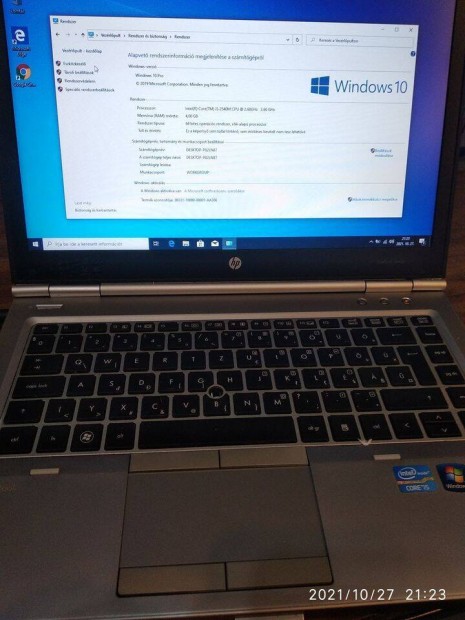 HP Elitebook 8460p i5-s 14"-es laptop uj akksival!