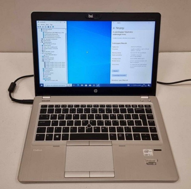 HP Elitebook Laptop Elad(14hd,i5, 8gb,180gb jssd, AKKU 0-s,win10,