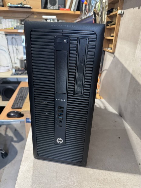 HP Elitedesk 800 G1 TWR 4gen i5 ös pc