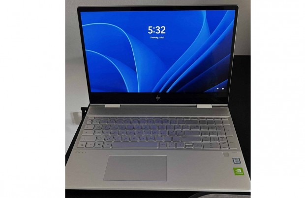 HP Envy 15 x360 érintő kijelzős laptop
