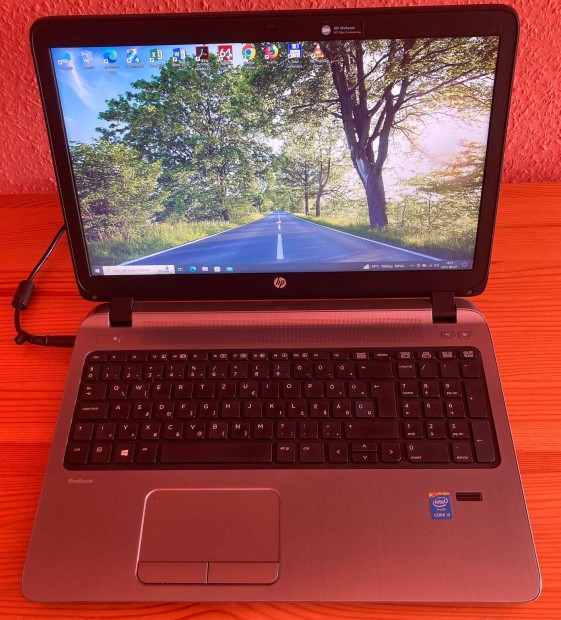 HP G2 450 Probook laptop 15", SSD, 8 GB, CD-DVD, kamera, HDMI