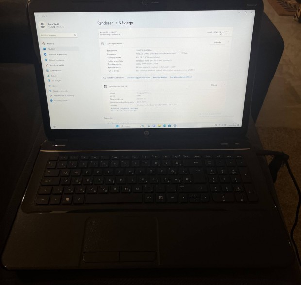 HP G7 2250sh laptop 17,3"!