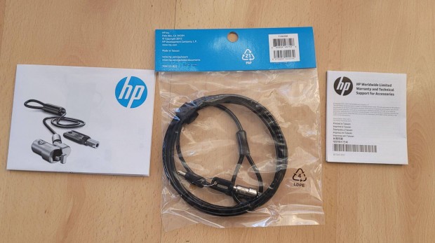 HP Keyed Cable Lock 10mm - kbelzr