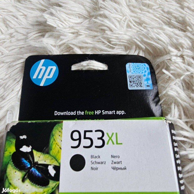 HP L0S70AE No.953XL fekete eredeti tintapatron j dobozos