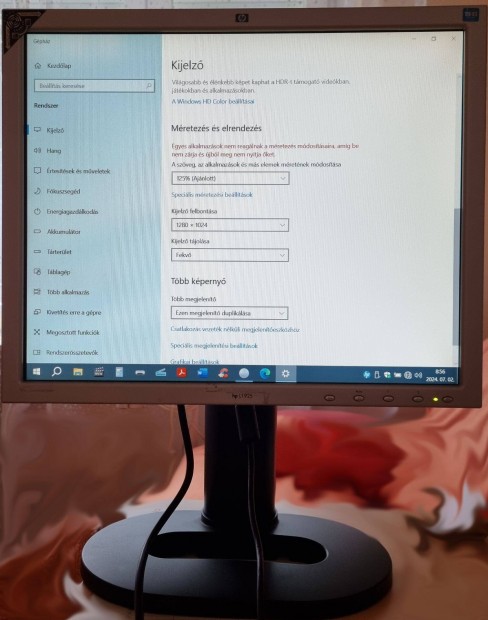 HP L1925 llthat magassg s dnthet monitor