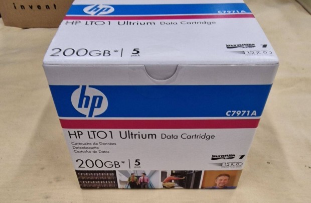 HP LTO1 Ultrium 200GB C7971A 5DB-os csomag ment adat kazetta