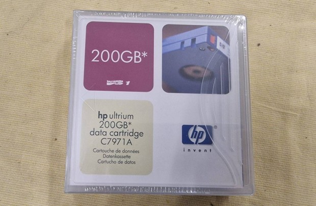 HP LTO1 Ultrium 200GB C7971A adat ment kazetta szallag