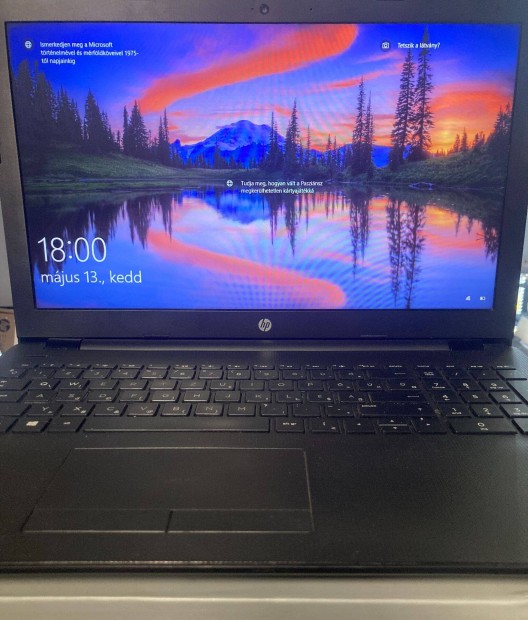 HP Laptop: i3(5.gen.),8GB RAM, 120GB SSD, 3 hónap garancia