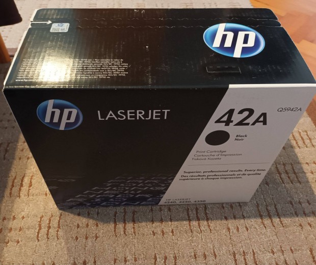 HP Laserjet 42A fekete eredeti toner