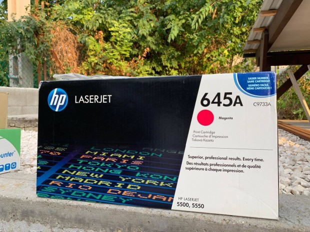 HP Laserjet 645a C9733a magenta toner bontalan j!