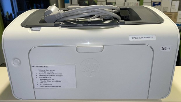 HP Laserjet Pro M12a nyomtat/lzernyomtat