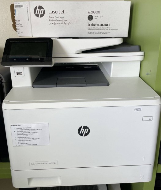 HP Laserjet Pro M429fdn nyomtat/lzernyomtat