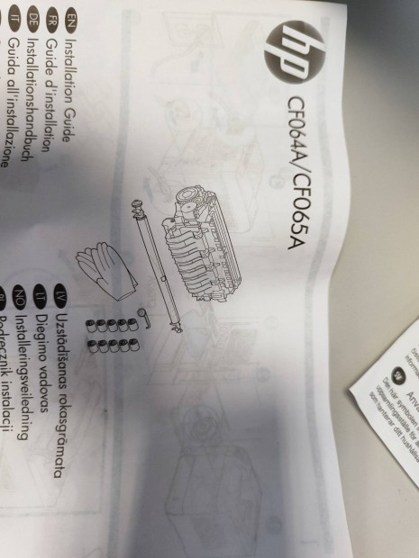 HP Laserjet nyomtató karbantartó készlet CF064A /CF065A