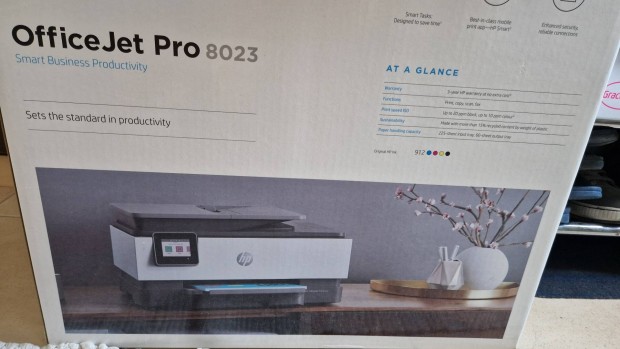 HP Officejet Pro 8023 elado, patronok nlkl