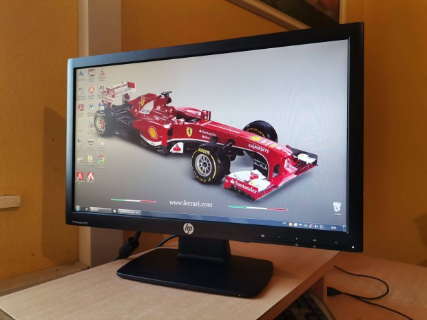 HP P201, 19,5" wide, LED, HD, 5ms, DVI, VGA, + HDMI