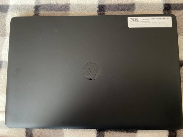 HP Probook 470 G2 laptop elad! Jtkra alkalmas!